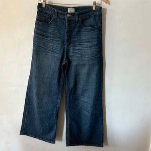 Rayner wide leg cropped jeans